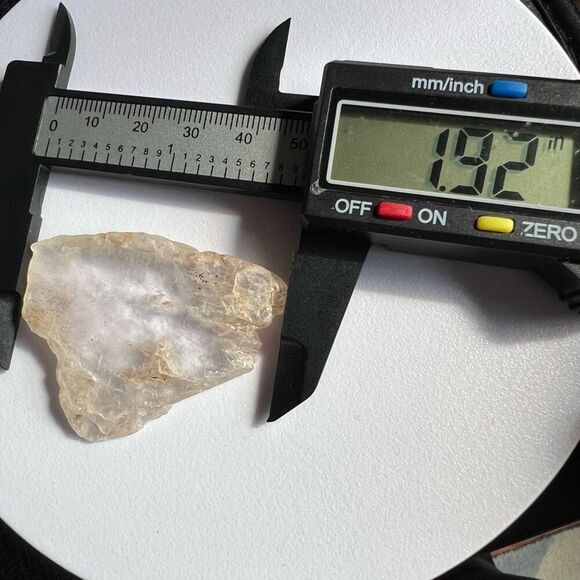 Small Natural Raw Selenite Piece - Picture 10 of 12